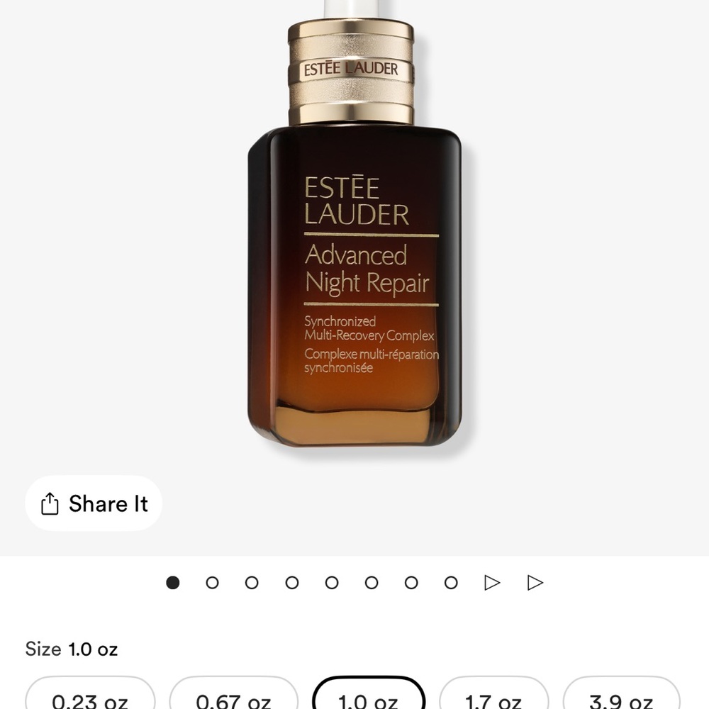 Estee Lauder Advanced Night Repair - Black and Gold